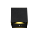 Trio Lighting Trio TALENT wandlamp | LED | mat zwart | 10 x 10 cm | IP44 | 2x 0,5W | 50 lm | 3000K | niet dimbaar