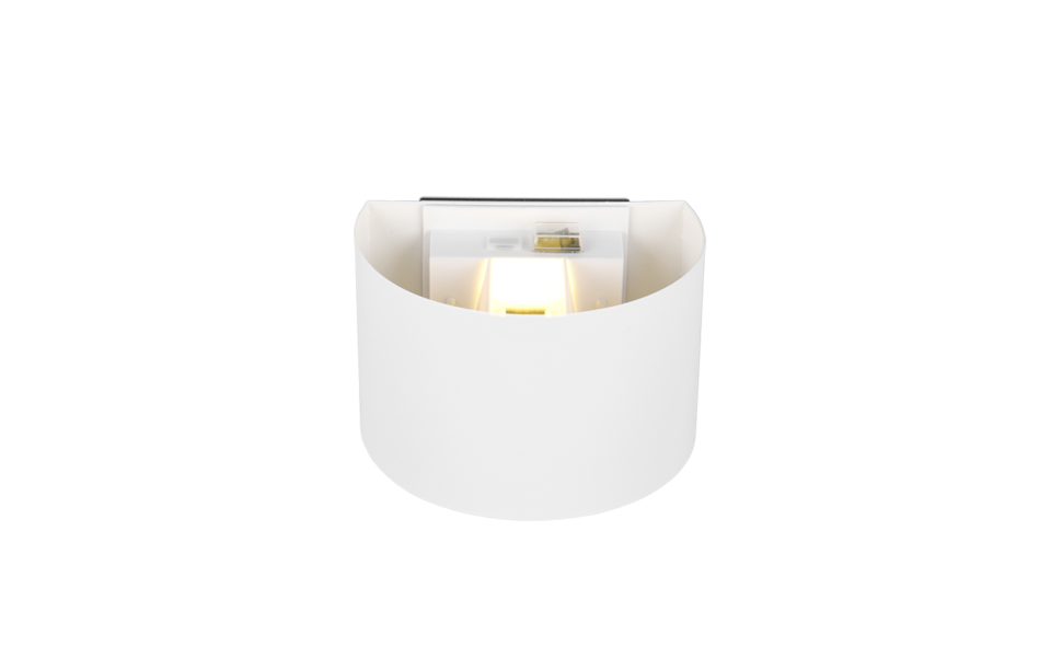 Trio Lighting Trio TALENT wandlamp | LED | wit mat | 16 x 11,5 cm | IP44 | 2x 0,5W | 50 lm | 3000K | niet dimbaar