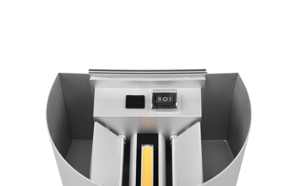 Trio Lighting Trio TALENT LED wall light | 2x 3W 300 lm 3000K | titanium | IP20 | 9.6 cm
