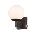 Trio Lighting Trio KULA wall light | 1x E14 max 40W | black | IP20 | 20 cm