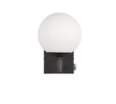 Trio Lighting Trio KULA wall light | 1x E14 max 40W | black | IP20 | 20 cm