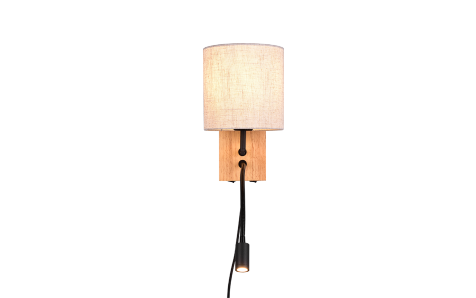 Trio Lighting Trio NILAM LED wall light | 1x 3.1W 310 lm 3000K | Ø 18 cm | IP20 | 30 cm
