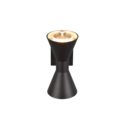 Trio Lighting Trio ARDAS wandlamp | GU10 Fitting | mat zwart | 10 x 20 cm | IP44 | excl. 2x GU10 | max. 10W