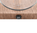 Trio Lighting Trio ARDILA wandlamp | E27 Fitting | houtimitatie met transparant | 11,5 x 19 cm | IP44 | excl. 1x E27 | max. 40W