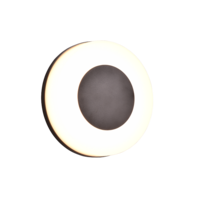 Trio MORENA LED wall light | black | Ø 25 cm | IP20 Trio MORENA LED wall light | black | Ø 25 cm | IP20