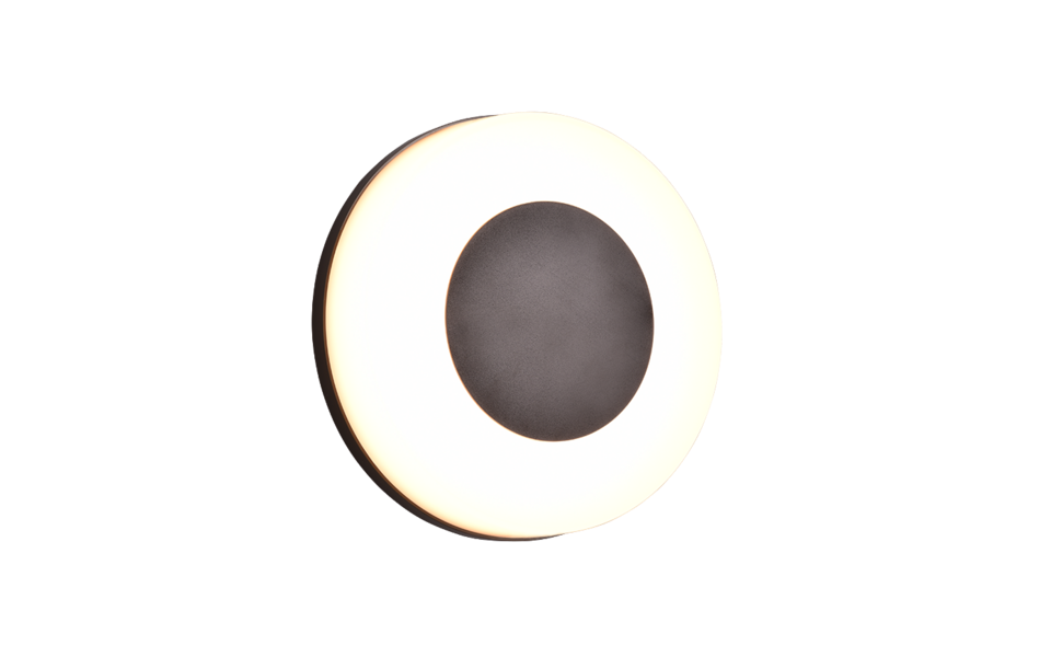 Trio Lighting Trio MORENA LED wall light | 1x 15W 1500 lm 4000K | black | Ø 25 cm | IP20 | 7.5 cm Trio Lighting Trio MORENA LED wall light | 1x 15W 1500 lm 4000K | black | Ø 25 cm | IP20 | 7.5 cm