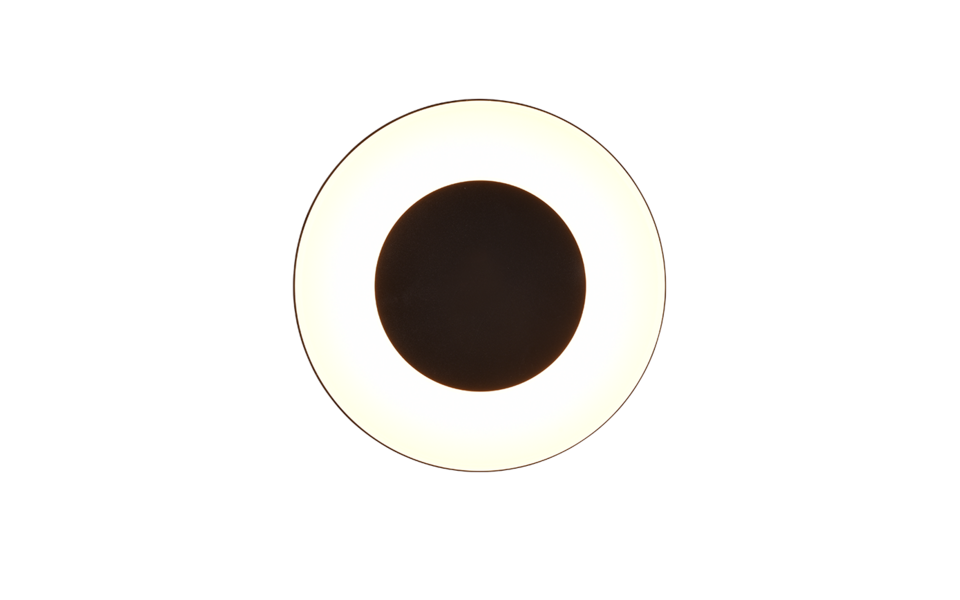 Trio Lighting Trio MORENA LED wall light | 1x 15W 1500 lm 4000K | black | Ø 25 cm | IP20 | 7.5 cm Trio Lighting Trio MORENA LED wall light | 1x 15W 1500 lm 4000K | black | Ø 25 cm | IP20 | 7.5 cm