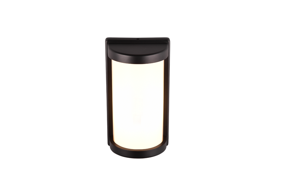 Trio Lighting Trio PUELO wall light | 1x E27 max 40W | black | 26.5 cm