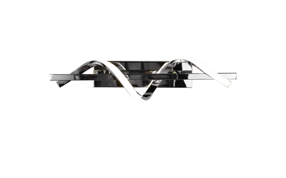 Trio Lighting Trio ISABEL wandlamp | LED | chroom | 46 x 12 cm | IP20 | 1x 8,5W | 950 lm | 4000K | dimbaar Trio Lighting Trio ISABEL wandlamp | LED | chroom | 46 x 12 cm | IP20 | 1x 8,5W | 950 lm | 4000K | dimbaar