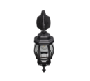 Trio Lighting Trio ELVO wall light | 1x E27 max 60W | black | 16 cm