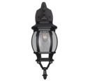 Trio Lighting Trio ELVO wall light | 1x E27 max 60W | black | 16 cm
