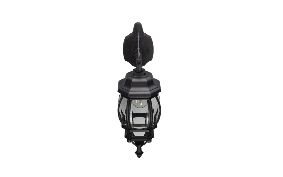 Trio Lighting Trio ELVO wandlamp | E27 Fitting | mat zwart | 18 x 24,5 cm | IP44 | excl. 1x E27 | max. 60W