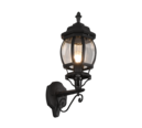 Trio Lighting Trio ELVO wall light | 1x E27 max 60W | black | 16 cm