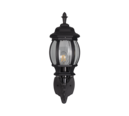 Trio Lighting Trio ELVO wandlamp | E27 Fitting | mat zwart | 18 x 24,5 cm | IP44 | excl. 1x E27 | max. 60W