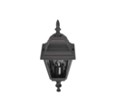 Trio Lighting Trio LIVENZA wandlamp | E27 Fitting | mat zwart | 14 x 19 cm | IP44 | excl. 1x E27 | max. 60W