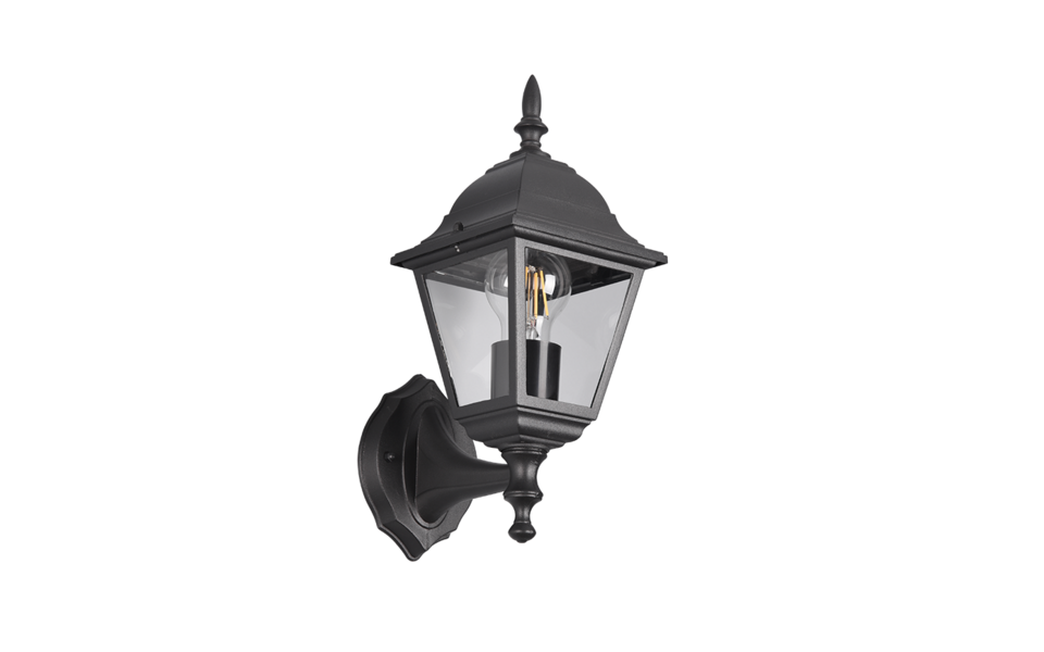 Trio Lighting Trio LIVENZA wall light | 1x E27 max 40W | black | 14 cm Trio Lighting Trio LIVENZA wall light | 1x E27 max 40W | black | 14 cm