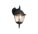 Trio Lighting Trio LIVENZA wall light | 1x E27 max 40W | black | 14 cm
