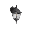 Trio Lighting Trio LIVENZA wall light | 1x E27 max 40W | black | 14 cm