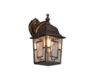 Trio Lighting Trio VOLTURNO wandlamp | E27 Fitting | roestkleur antiek | 15 x 19,5 cm | IP44 | excl. 1x E27 | max. 60W