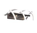 Trio Lighting Trio SEQUENCE wandlamp | LED | geborsteld aluminium | 13,5 x 47 cm | IP20 | 1x 22W | 2800 lm | 2300+3000+4000K | dimbaar