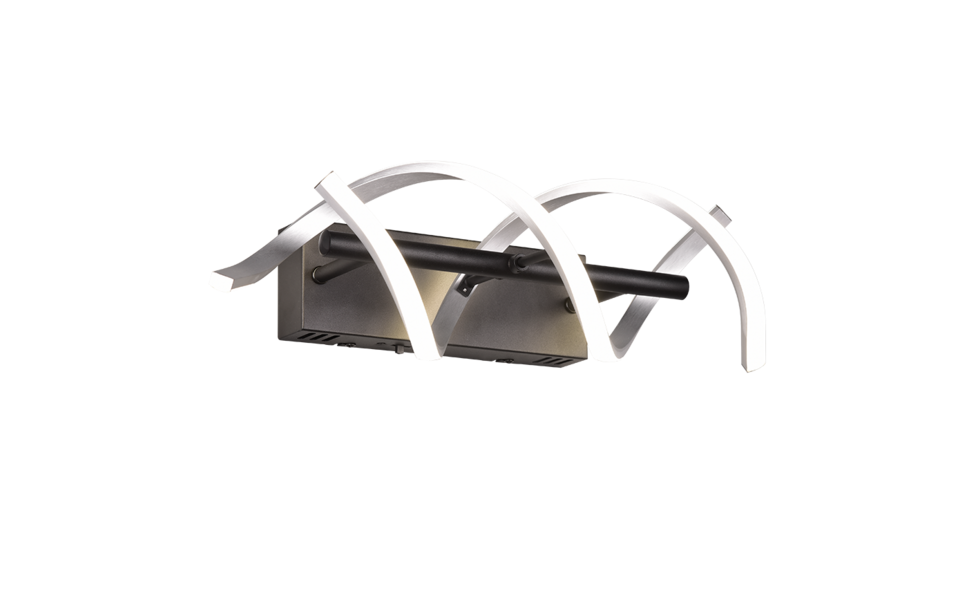 Trio Lighting Trio SEQUENCE wandlamp | LED | geborsteld aluminium | 13,5 x 47 cm | IP20 | 1x 22W | 2800 lm | 2300+3000+4000K | dimbaar Trio Lighting Trio SEQUENCE wandlamp | LED | geborsteld aluminium | 13,5 x 47 cm | IP20 | 1x 22W | 2800 lm | 2300+3000+4000K | dimbaar