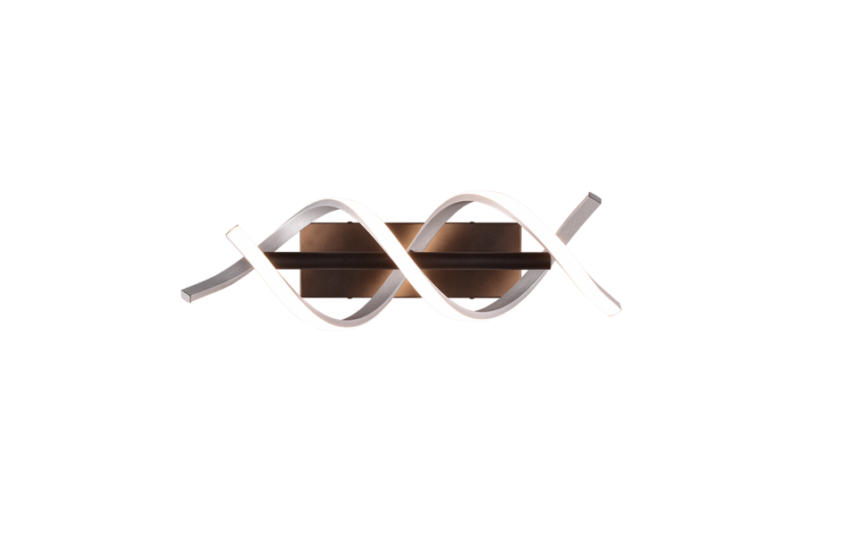 Trio Lighting Trio SEQUENCE wandlamp | LED | geborsteld aluminium | 13,5 x 47 cm | IP20 | 1x 22W | 2800 lm | 2300+3000+4000K | dimbaar Trio Lighting Trio SEQUENCE wandlamp | LED | geborsteld aluminium | 13,5 x 47 cm | IP20 | 1x 22W | 2800 lm | 2300+3000+4000K | dimbaar