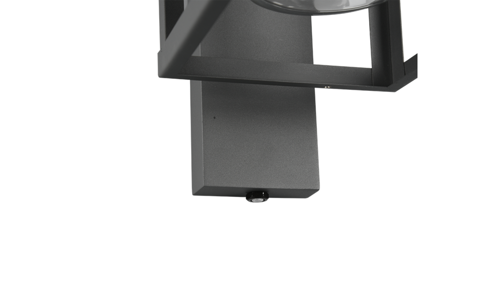 Trio Lighting Trio LUNGA wandlamp | E27 Fitting | antraciet met transparant | 16 x 33 cm | IP44 | excl. 1x E27 | max. 40W Trio Lighting Trio LUNGA wandlamp | E27 Fitting | antraciet met transparant | 16 x 33 cm | IP44 | excl. 1x E27 | max. 40W