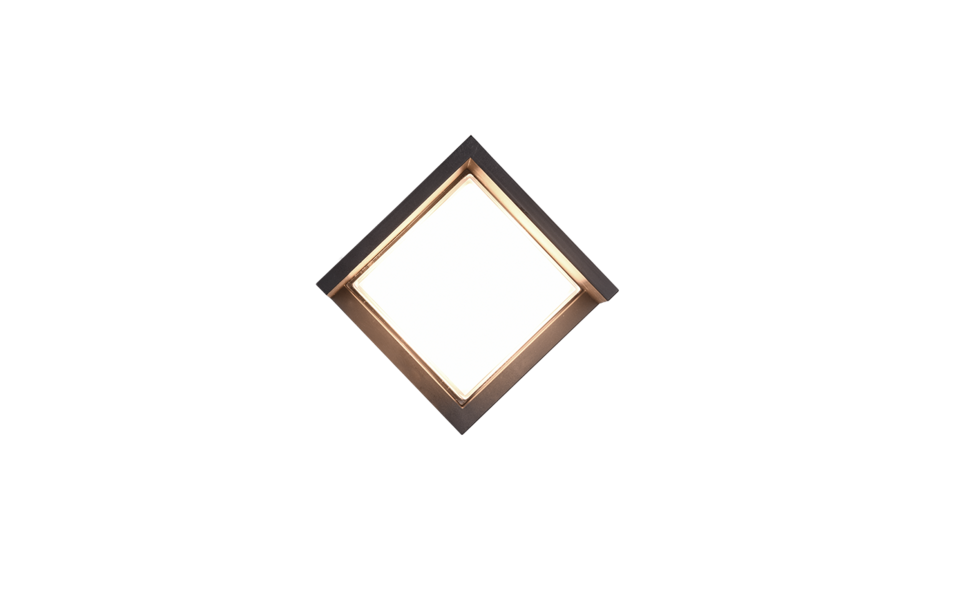 Trio Lighting Trio PUNO LED wall light | 1x 8W 800 lm 3000K | black | 15 cm