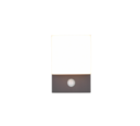 Trio Lighting Trio AVON wandlamp | LED | antraciet | 9 x 16 cm | IP54 | 1x 7W | 800 lm | 3000K | niet dimbaar