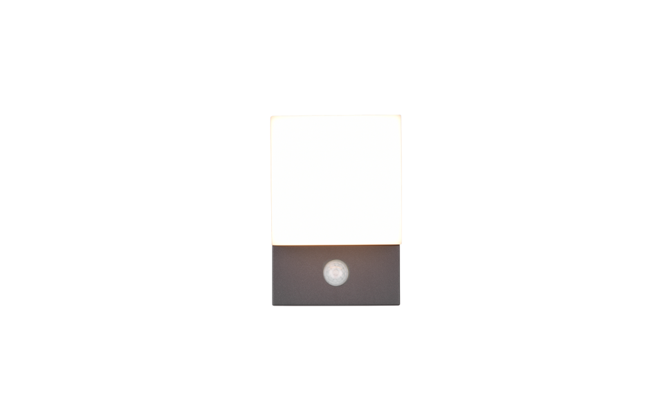 Trio Lighting Trio AVON wandlamp | LED | antraciet | 9 x 16 cm | IP54 | 1x 7W | 800 lm | 3000K | niet dimbaar Trio Lighting Trio AVON wandlamp | LED | antraciet | 9 x 16 cm | IP54 | 1x 7W | 800 lm | 3000K | niet dimbaar