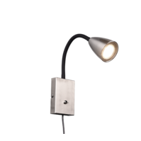Trio WANDA wandlamp | nikkel mat | IP20 | GU10 Fitting