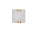 Trio Lighting Trio PURA wandlamp | E27 Fitting | oud brons met wit | 20 x 20 cm | IP20 | excl. 1x E27 | max. 40W