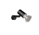 Trio Lighting Trio LORENZO wandlamp | GU10 Fitting | mat zwart | 3,3 x 10,1 cm | IP44 | excl. 1x GU10 | max. 5W