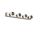Trio Lighting Trio THEATRO wandlamp | E27 Fitting | chroom | 55 x 6 cm | IP44 | excl. 4x E27 | max. 10W