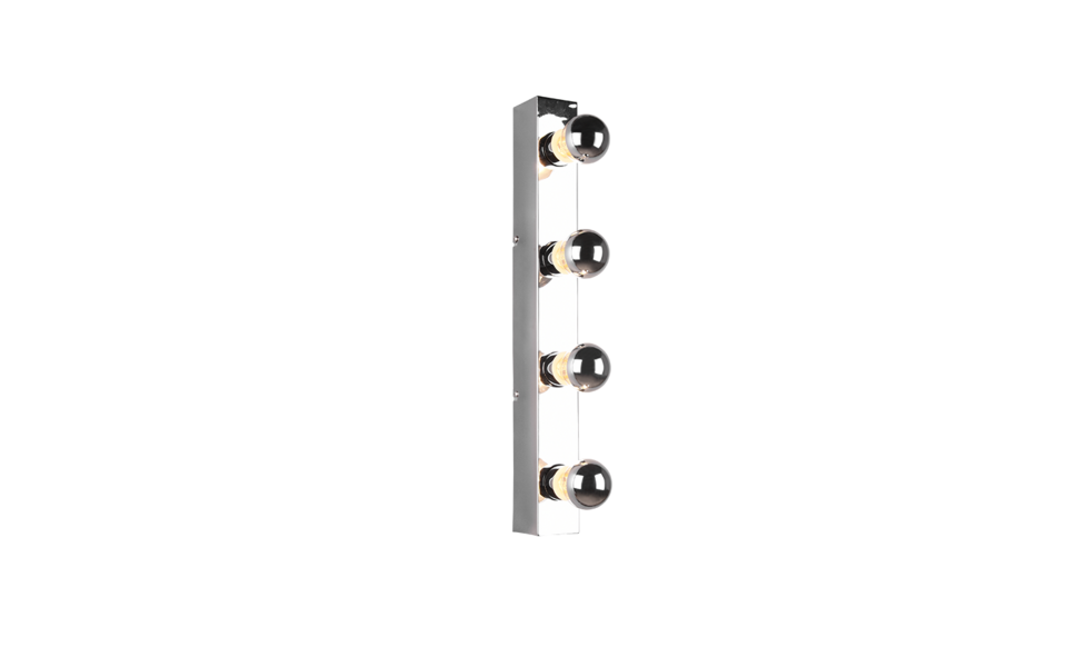Trio Lighting Trio THEATRO wall light | 4x E27 max 40W | IP20 | 6 cm Trio Lighting Trio THEATRO wall light | 4x E27 max 40W | IP20 | 6 cm