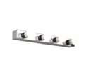 Trio Lighting Trio THEATRO wandlamp | E27 Fitting | chroom | 55 x 6 cm | IP44 | excl. 4x E27 | max. 10W