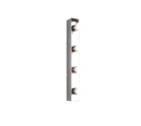 Trio Lighting Trio THEATRO wandlamp | E27 Fitting | chroom | 55 x 6 cm | IP44 | excl. 4x E27 | max. 10W