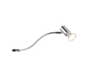 Trio Lighting Trio GIADA wandlamp | GU10 Fitting | chroom | 5,4 x 34,3 cm | IP44 | excl. 1x GU10 | max. 5W