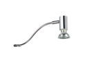 Trio Lighting Trio GIADA wandlamp | GU10 Fitting | chroom | 5,4 x 34,3 cm | IP44 | excl. 1x GU10 | max. 5W