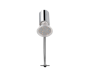 Trio Lighting Trio GIADA wandlamp | GU10 Fitting | chroom | 5,4 x 34,3 cm | IP44 | excl. 1x GU10 | max. 5W