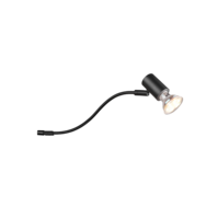 Trio GIADA wandlamp | mat zwart | IP44 | GU10 Fitting