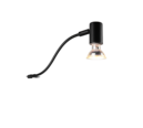 Trio Lighting Trio GIADA wall light | 1x GU10 | black | IP20 | 11.4 cm