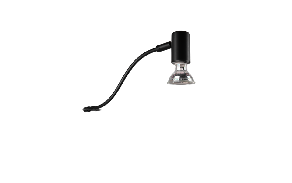 Trio Lighting Trio GIADA wall light | 1x GU10 | black | IP20 | 11.4 cm