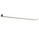 Trio Lighting Trio FABIO wandlamp | LED | mat zwart | 120 x 3,8 cm | IP44 | 1x 20W | 2500 lm | 3000K | niet dimbaar