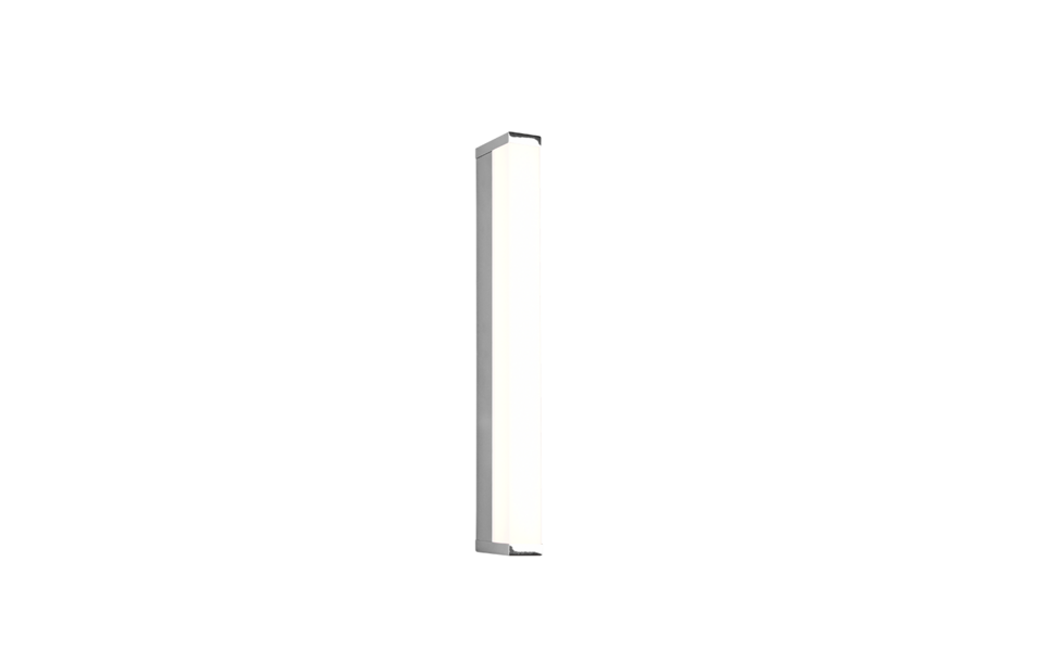 Trio Lighting Trio FABIO wandlamp | LED | chroom | 42,5 x 3,8 cm | IP44 | 1x 6,5W | 750 lm | 3000K | dimbaar