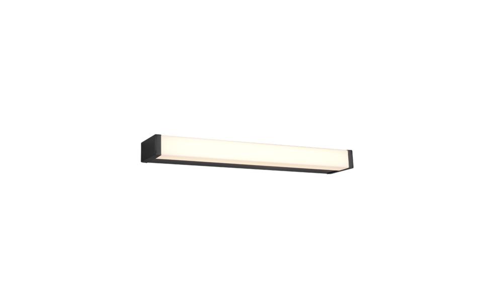 Trio Lighting Trio FABIO LED wall light | 1x 6.5W 750 lm 3000K | black | IP20 | 3.8 cm Trio Lighting Trio FABIO LED wall light | 1x 6.5W 750 lm 3000K | black | IP20 | 3.8 cm