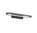 Trio Lighting Trio GIANNI wandlamp | LED | mat zwart | 40 x 14,8 cm | IP44 | 1x 17W | 1700 lm | 3000K