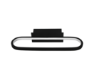 Trio Lighting Trio GIANNI LED wall light | 1x 17W 1700 lm 3000K | black | IP20 | 7.5 cm