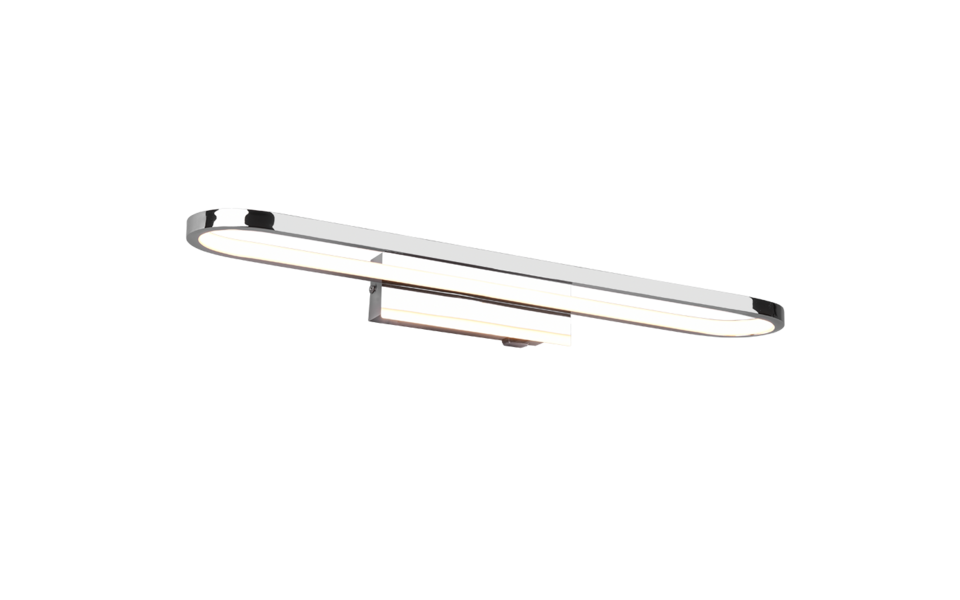 Trio Lighting Trio GIANNI wandlamp | LED | chroom | 60 x 15 cm | IP44 | 1x 22W | 2700 lm | 3000K
