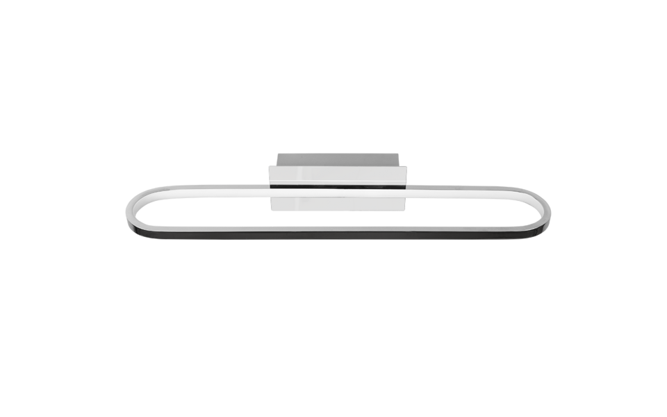 Trio Lighting Trio GIANNI wandlamp | LED | chroom | 60 x 15 cm | IP44 | 1x 22W | 2700 lm | 3000K